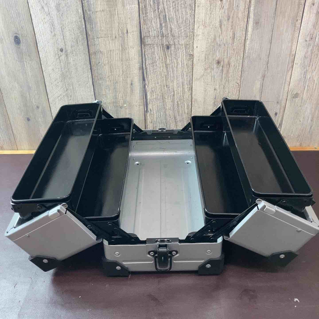 【中古品】KTC 両開きメタルケース EK-10A メタリックシルバー 工具箱【東大和店】