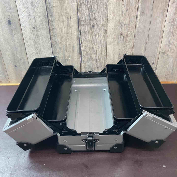 【中古品】KTC 両開きメタルケース EK-10A メタリックシルバー 工具箱【東大和店】
