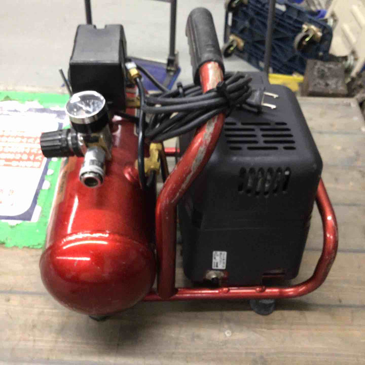 ◇藤原産業 (SK11) オイルレス エアーコンプレッサー SR-045 タンク容量 4L SR-L04SPT-01【戸田店】