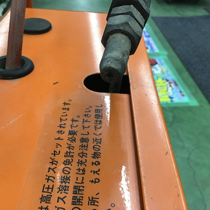 【店頭受取り限定】カミマル KS運搬車 KSコンシャン型 小型溶接 ガス溶接 溶断 ボンベあり 動作未確認【桶川店】