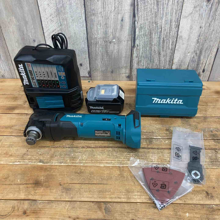【中古美品】 マキタ(makita) 18V コードレスマルチツール TM51DRG ケース無しフルセット 【東大和店】