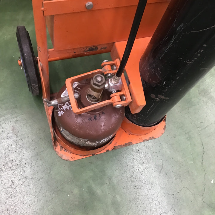 【店頭受取り限定】カミマル KS運搬車 KSコンシャン型 小型溶接 ガス溶接 溶断 ボンベあり 動作未確認【桶川店】