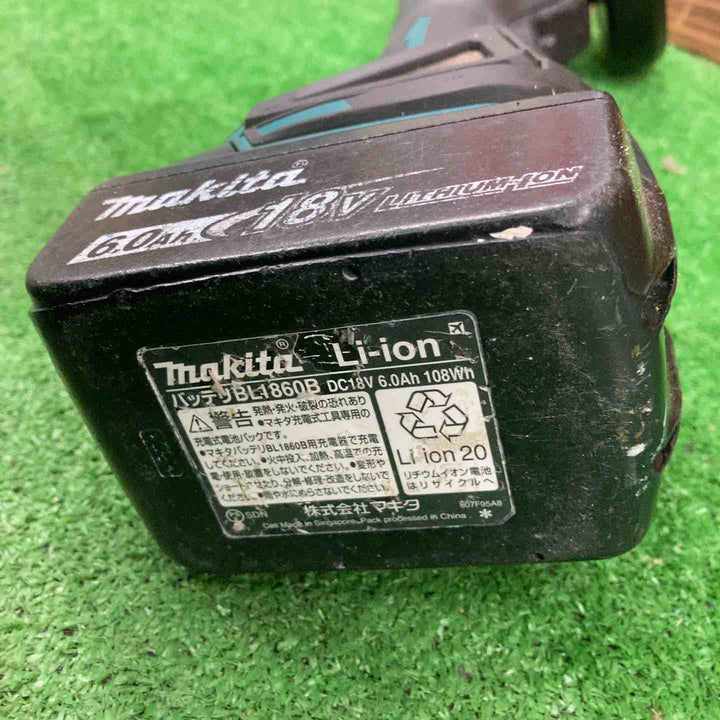 ★マキタ(makita) 100mmコードレスディスクグラインダ GA408DZ BL1860B1個付き 【桶川店】