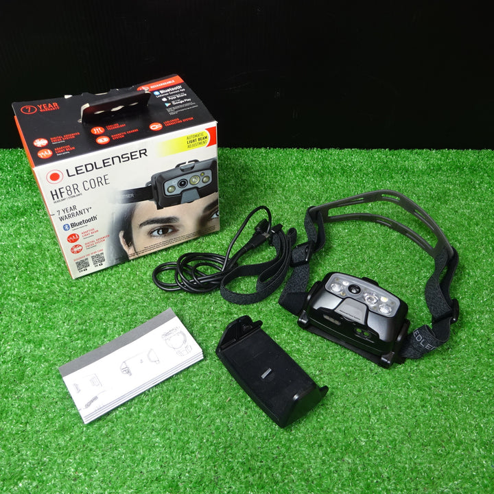 LEDLENSER HF8R CORE Bluetooth AUTOMATIC LIGHT BEAM ADJUSTMENT ヘッドライト 【岩槻店】