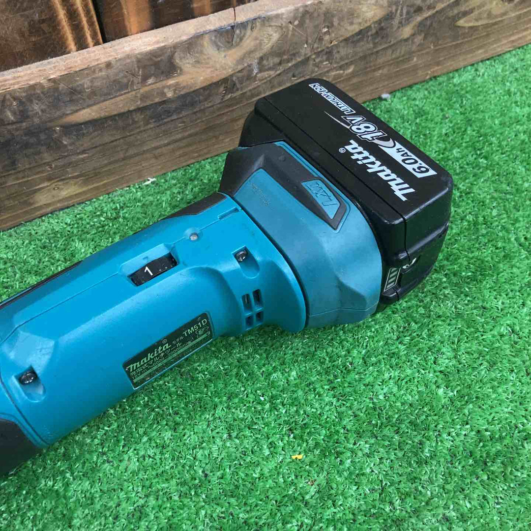 ★マキタ(makita) コードレスマルチツール TM51DZ  バッテリー×1【桶川店】