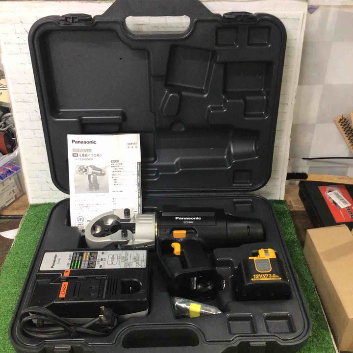 ◇パナソニック(Panasonic) コードレス圧着器 EZ3902N22K【町田店】