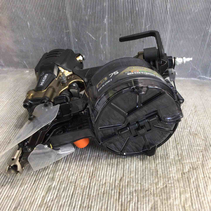 ★ハイコーキ(HIKOKI ※旧:日立工機) 高圧エア釘打ち機 NV75HR2(S)【草加店】
