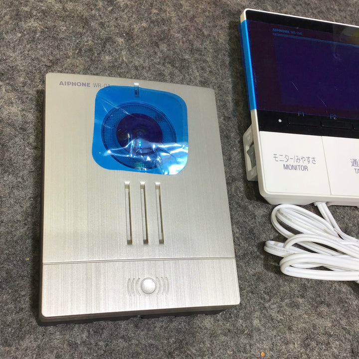 【ジャンク品】アイホン 4.3型モニターワイヤレステレビドアホン スノーホワイト KR-77 ※通電確認済み・子機との接続できません※【桶川店】