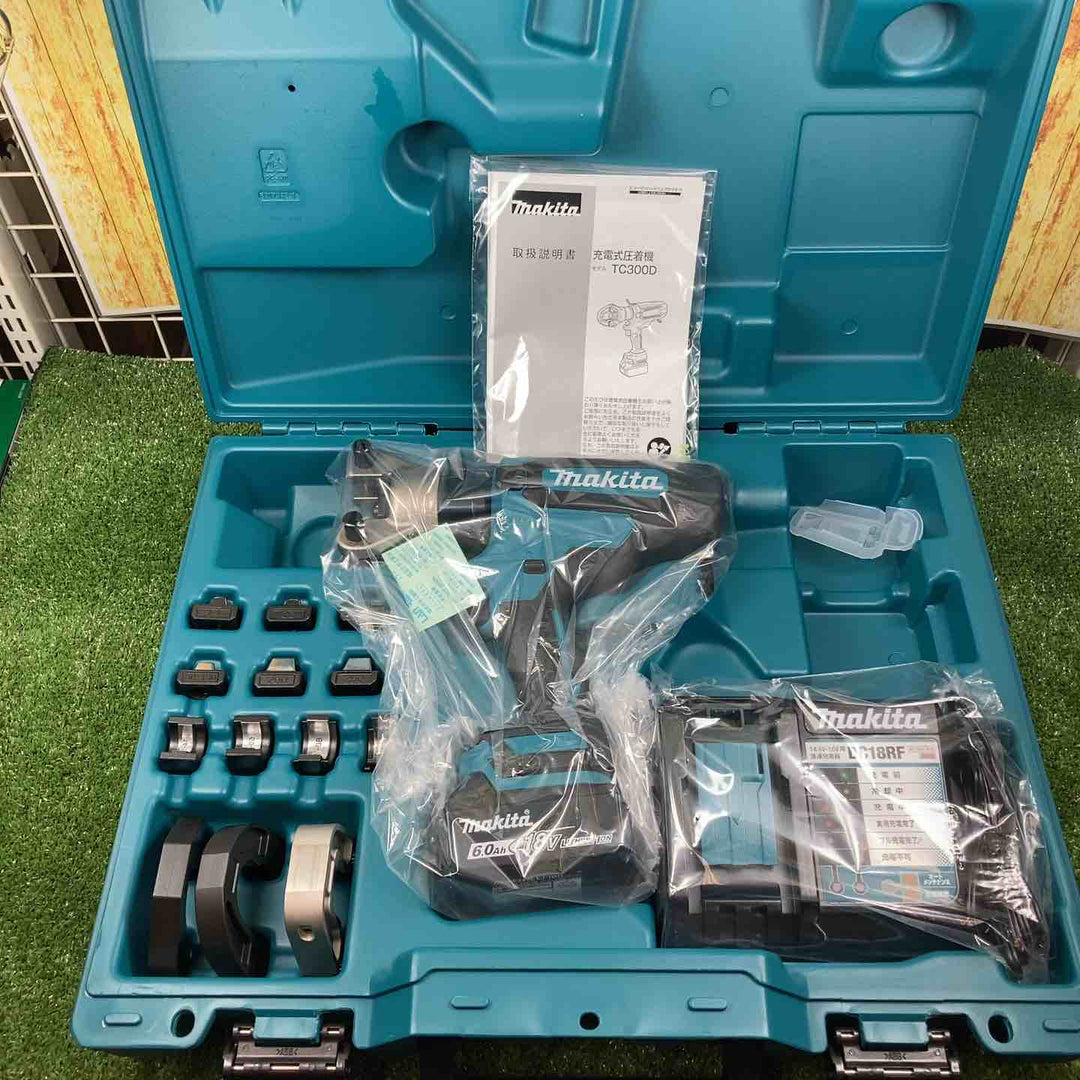 ★マキタ(makita) コードレス圧着機 TC300DRG【川崎店】