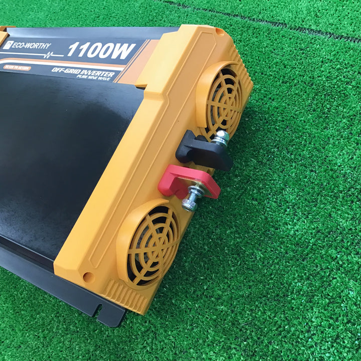 eco-worthy 12V~110V 1100W 正弦波インバーター 【桶川店】