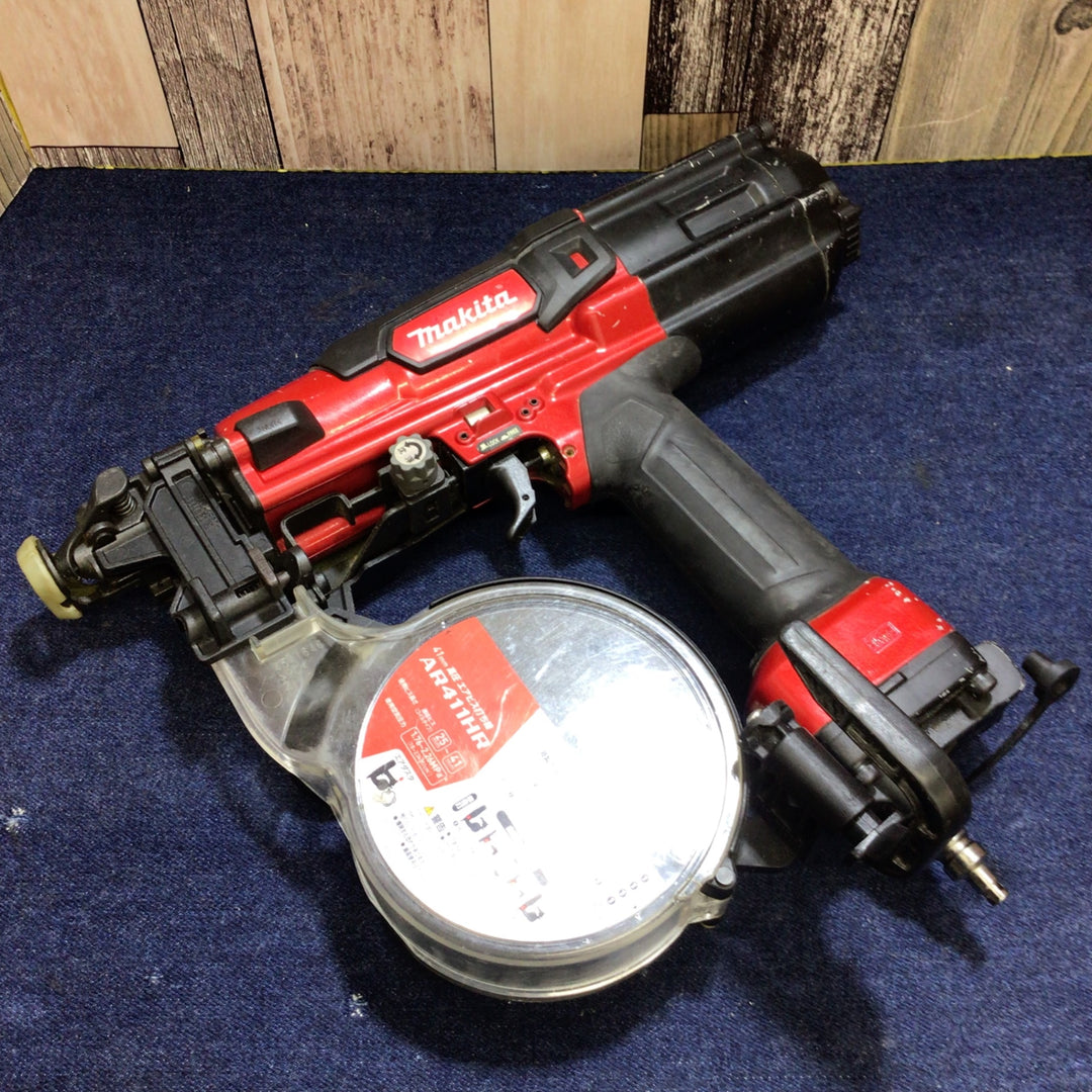 ★マキタ(makita) 高圧エアネジ打ち機 AR411HR【八潮店】