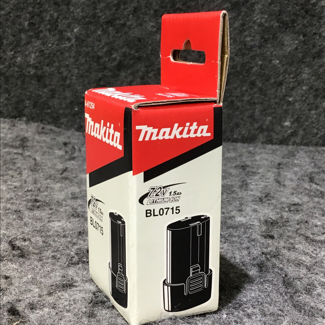 ★マキタ(makita) リチウムイオンバッテリー 7.2V/1.5Ah BL0715【桶川店】