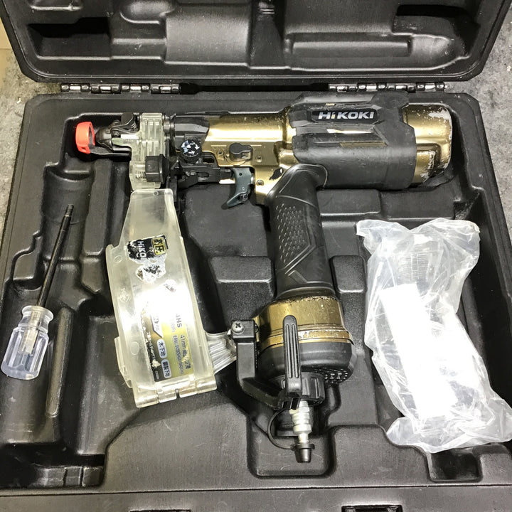 ★ハイコーキ(HIKOKI ※旧:日立工機) 高圧エアネジ打ち機 WF4HS【桶川店】