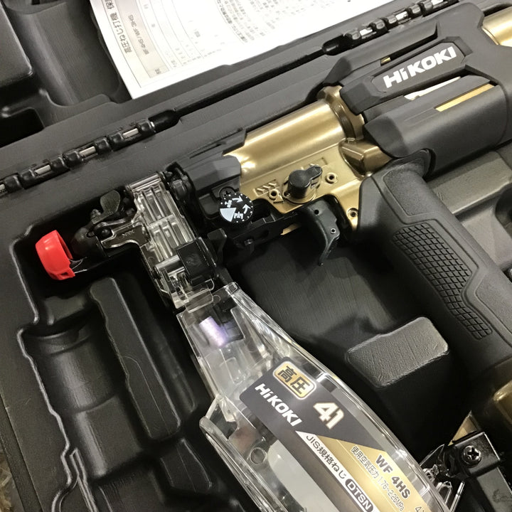 ★ハイコーキ(HIKOKI ※旧:日立工機) 高圧エアネジ打ち機 WF4HS【町田店】