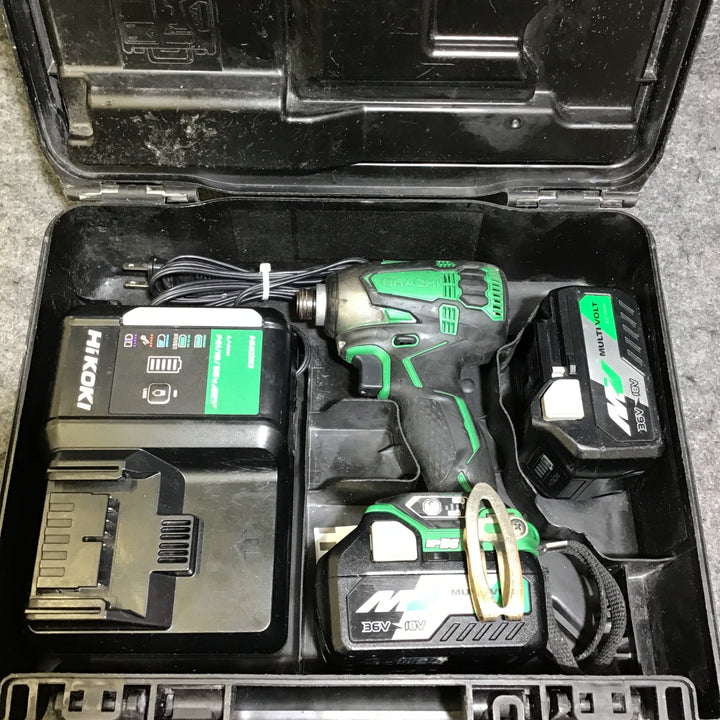 ★ハイコーキ(HIKOKI ※旧:日立工機) コードレスインパクトドライバー WH36DA(2XP)【桶川店】