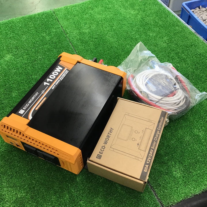 eco-worthy 12V~110V 1100W 正弦波インバーター 【桶川店】