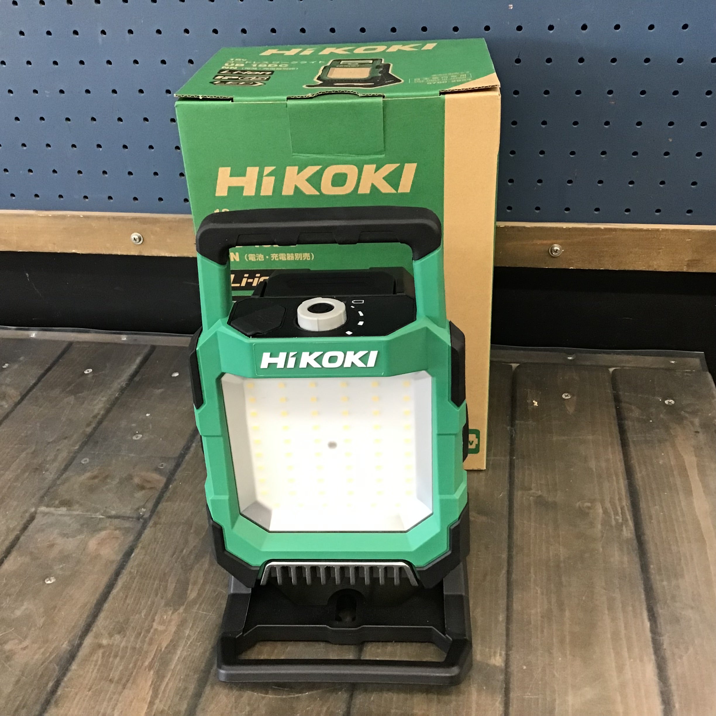 HiKOKI(ハイコーキ)旧日立工機 コードレスワークライト UB18DGL(S