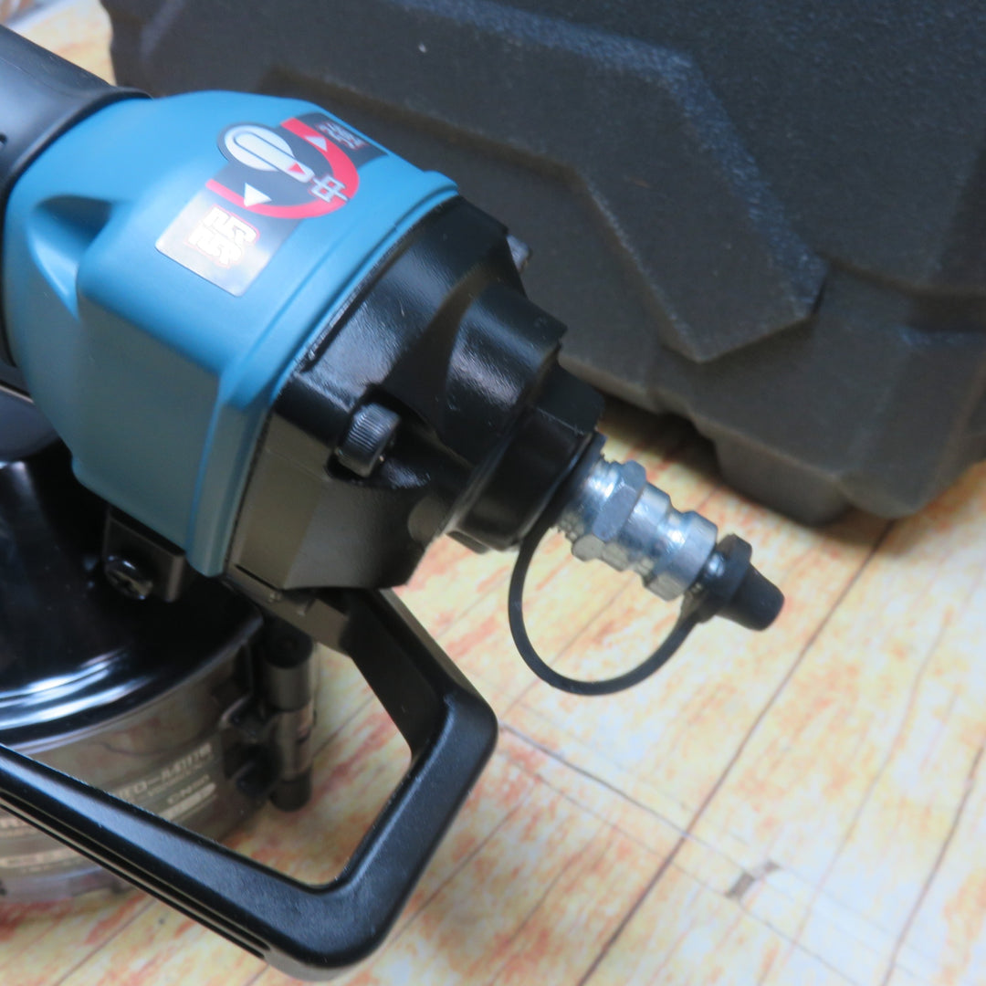 HIKOKI ハイコーキ 高圧エア釘打ち機 限定色 セームブルー NV50HR2(SCB) 高圧エアホース(15m)付き!!【川崎店】
