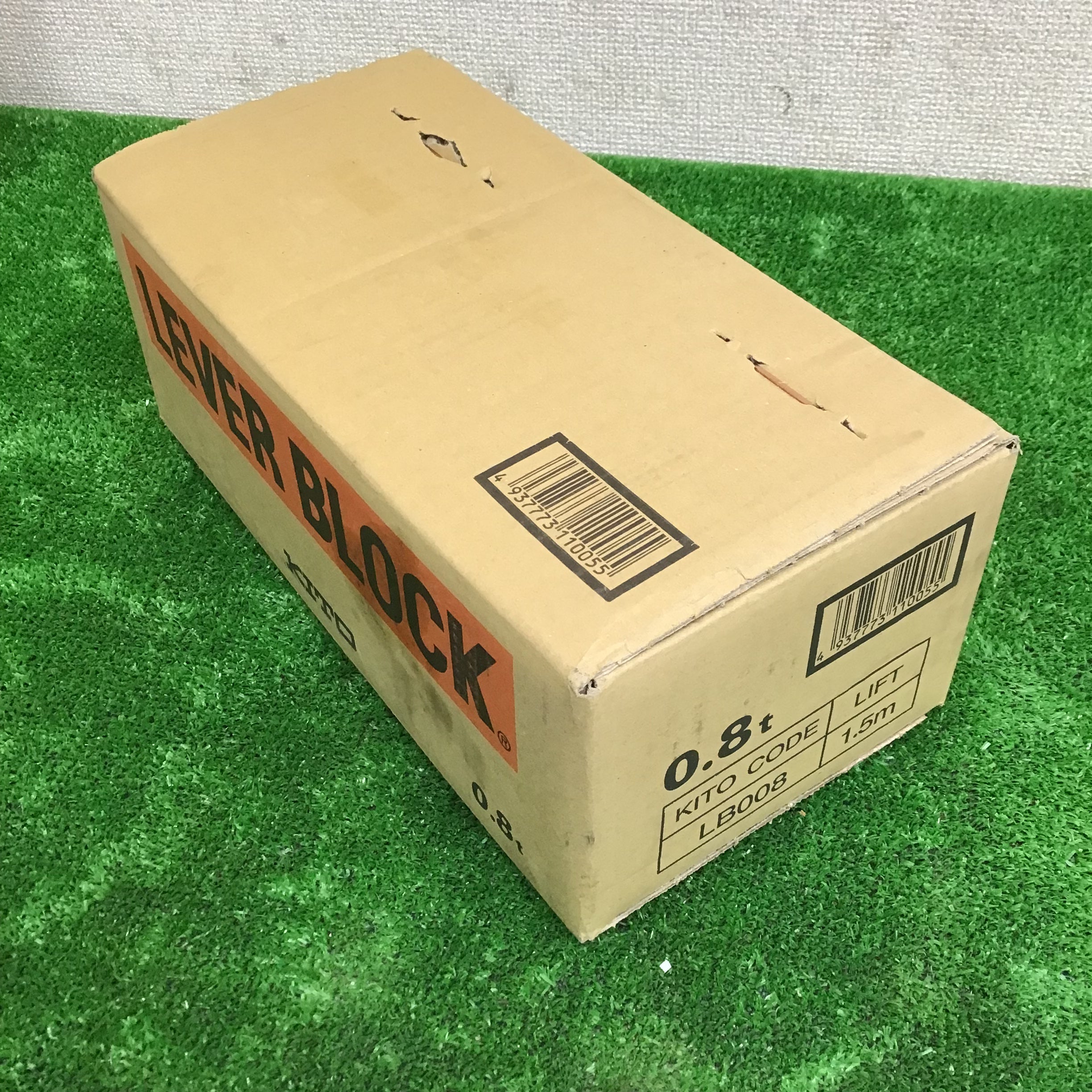 新品 未使用 キトー レバーブロック 0.8t LB008