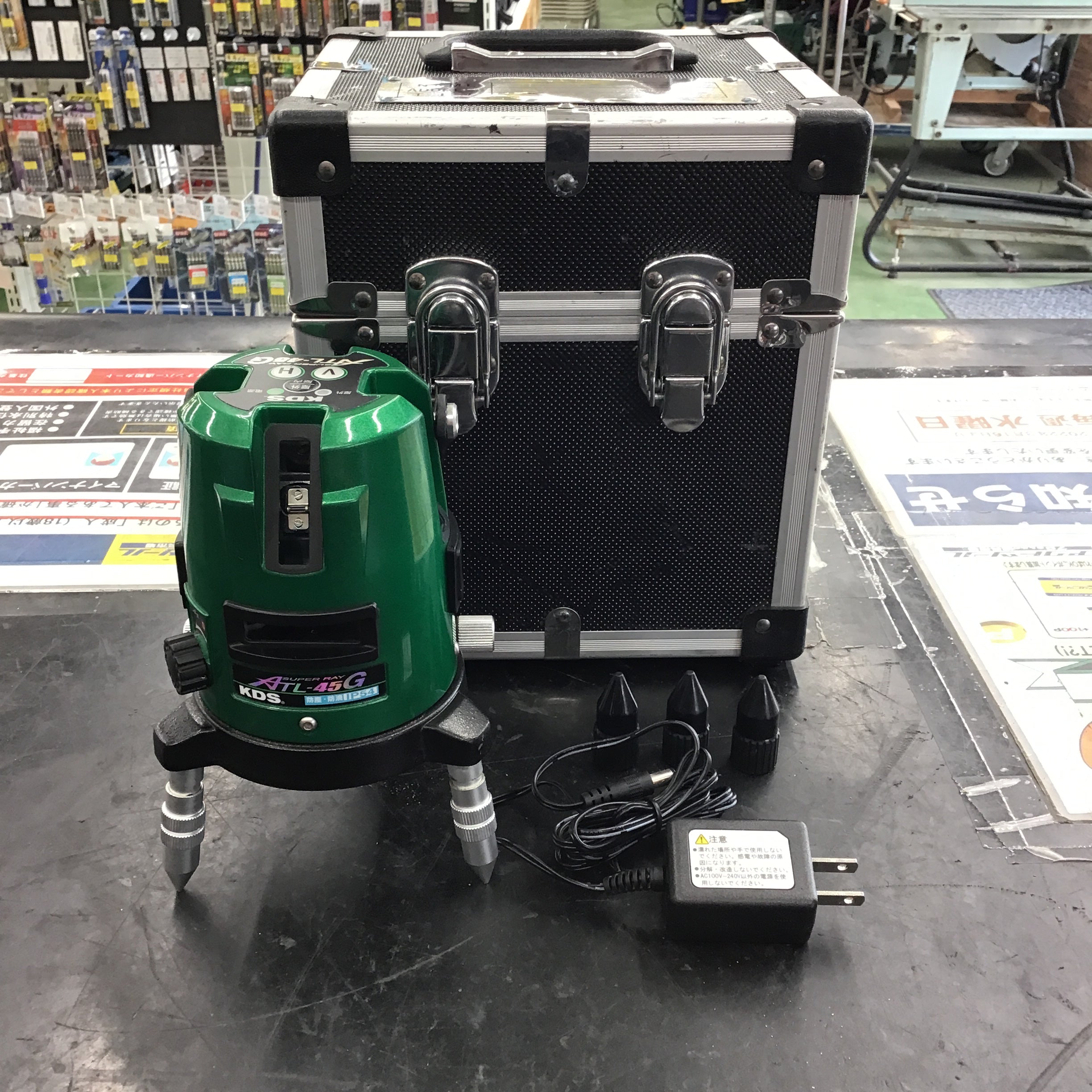 ジャンク品 KDSレーザー墨出し器ATL-50R 工具 | www.vinoflix.com