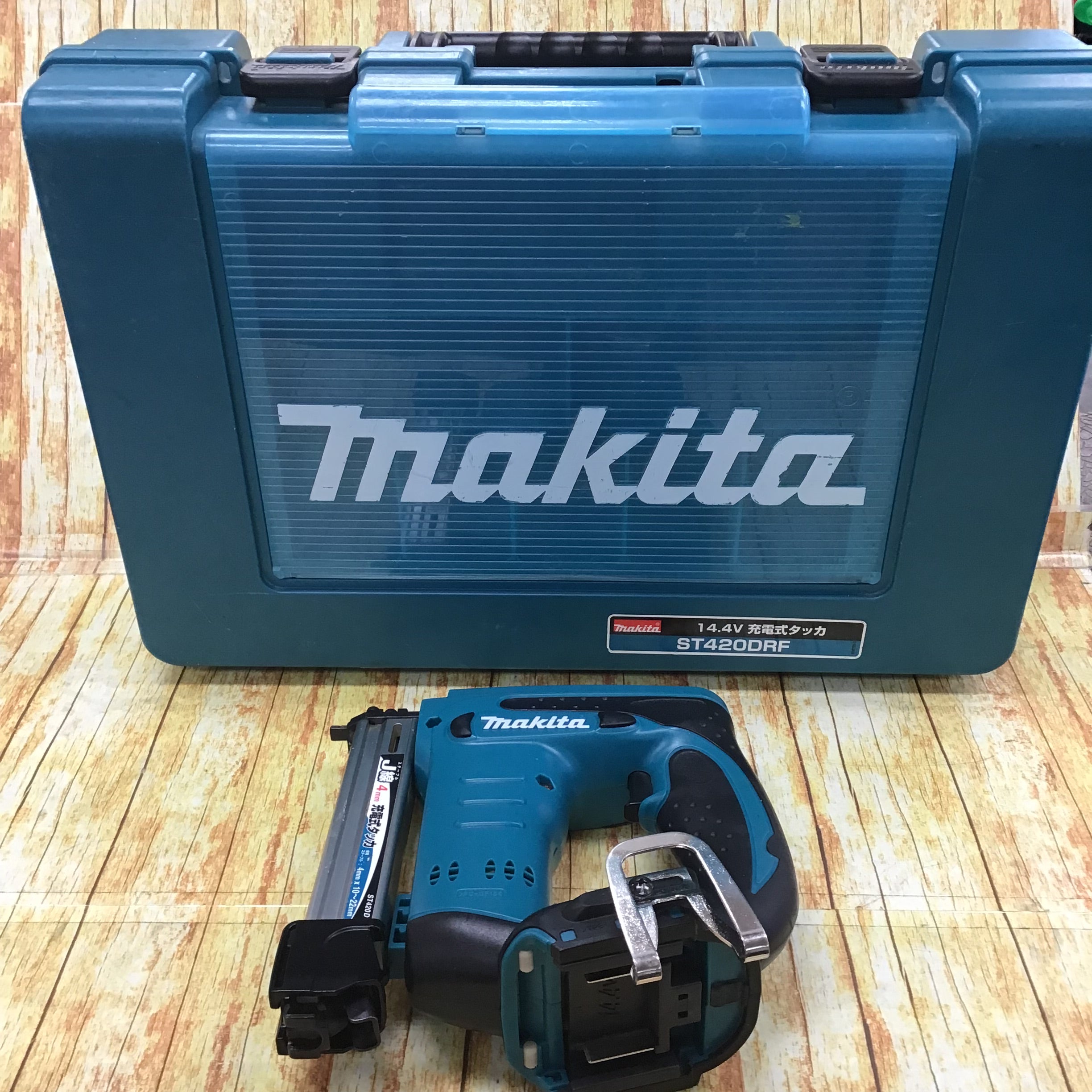 マキタ 充電式タッカ ST420D 14.4V コードレス - 工具/メンテナンス