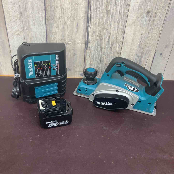 【中古品】 マキタ(makita) 14.4V コードレスカンナ KP140DRF フルセット品 【東大和店】