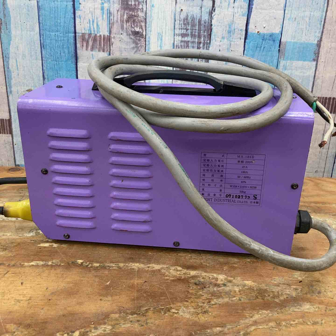 ◇マイト工業(might) 200V 直流インバータ溶接機 MA-185D プラグ欠品【柏店】