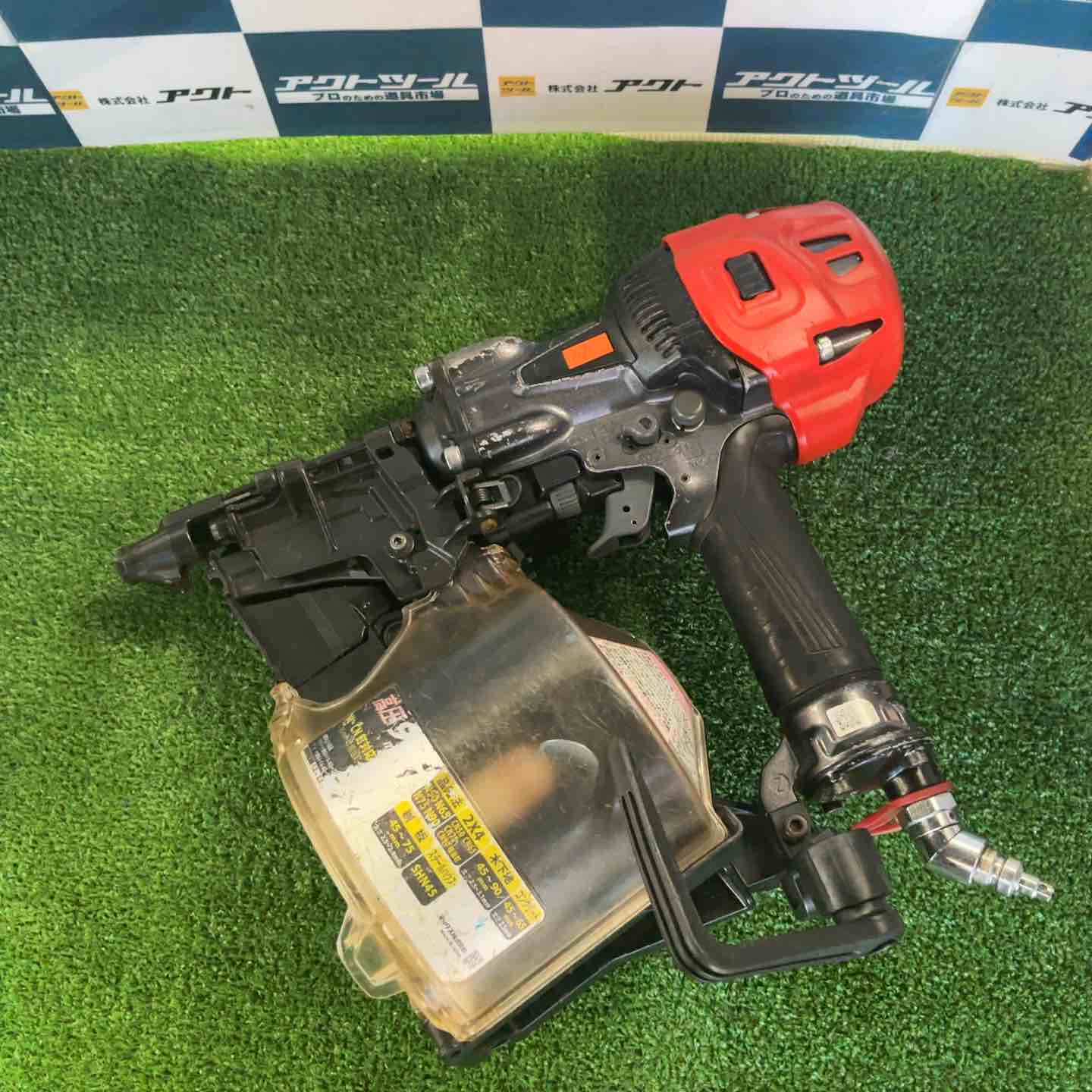 マックス MAX HN-90N5（D）-G 高圧釘打ち機 未使用 【ハンズクラフト宜野湾店】 MAX・釘打機 スーパーネイラ・HN-90N5(D)-G－電動工具・マックス 釘
