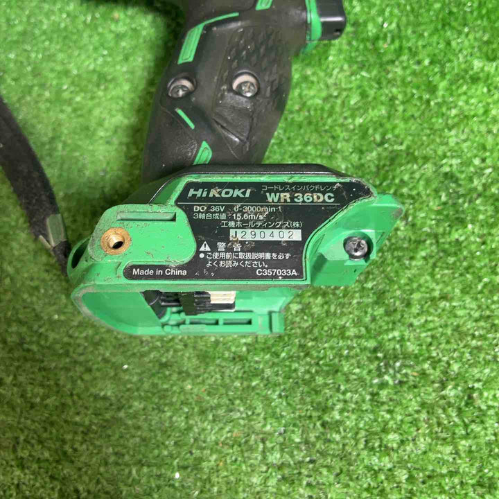 【中古品】 ハイコーキ(HIKOKI ※旧:日立工機) コードレスインパクトレンチ WR36DC(NN) 【藤沢店】