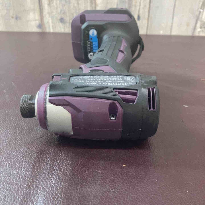 【中古品】 マキタ(makita) 18V コードレスインパクトドライバー TD172DGXAP フルセット 人気色パープル/紫【東大和店】