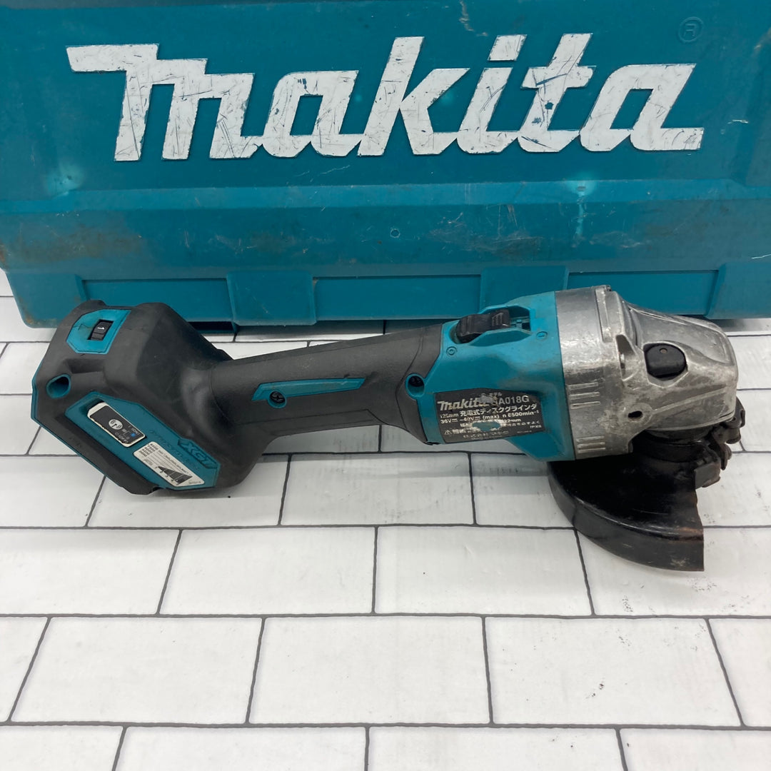 ★マキタ(makita) 125mmコードレスディスクグラインダ GA018GRMX【所沢店】