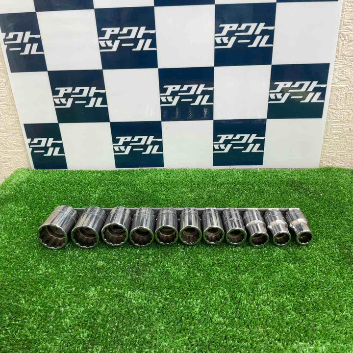 スナップオン(Snap-on) シャローソケット SWM12IA-15IA、SWMI6I-SWM24I 11点セット【草加店】