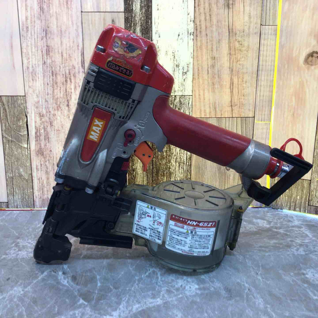 【中古品】☆マックス(MAX) 高圧エア釘打ち機 HN-65Z1【八潮店】