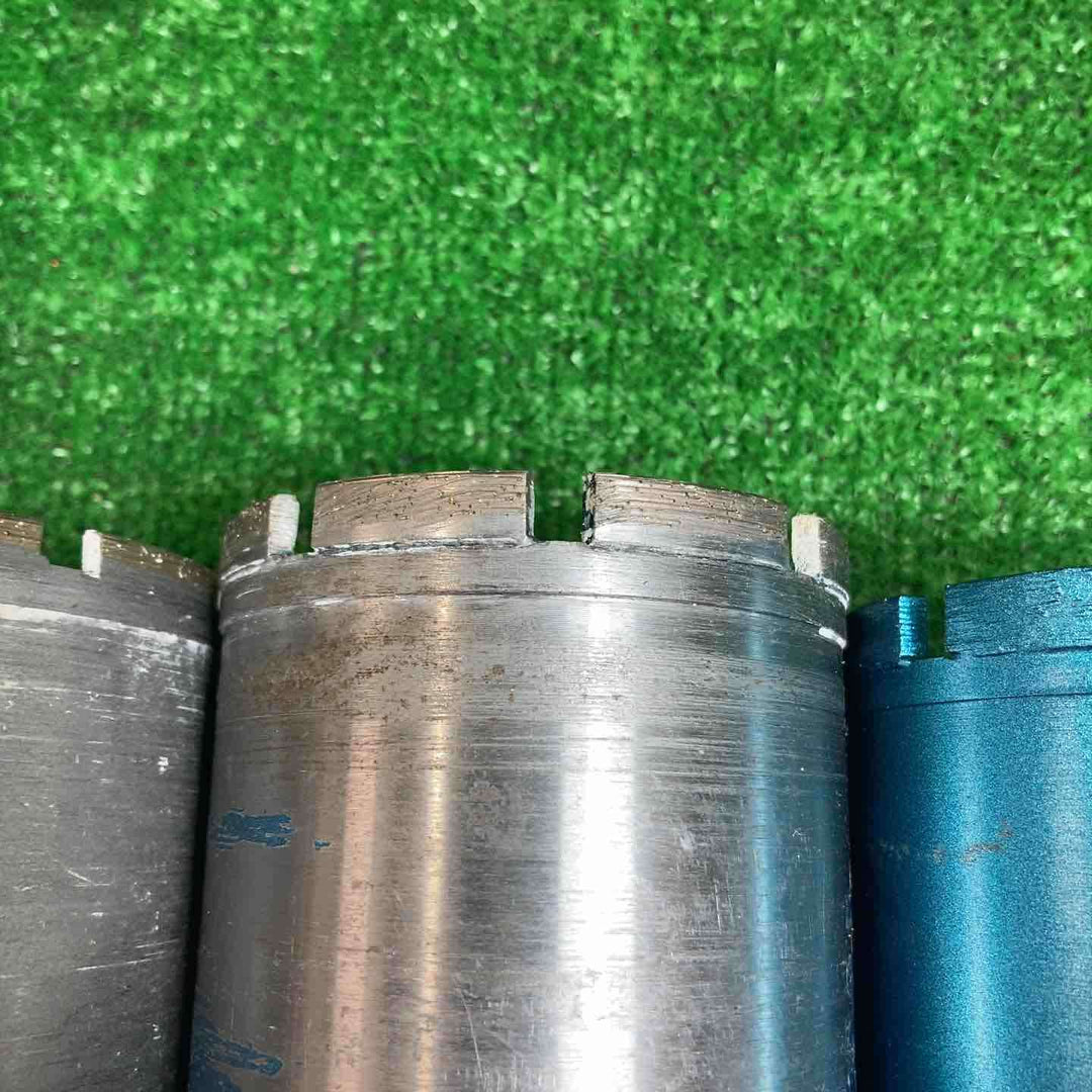 シブヤ　ダイヤモンドコアビット　90Φ、80Φ×2、52Φ、40Φ、32Φ　6本セット　有効長270㎜【川崎店】