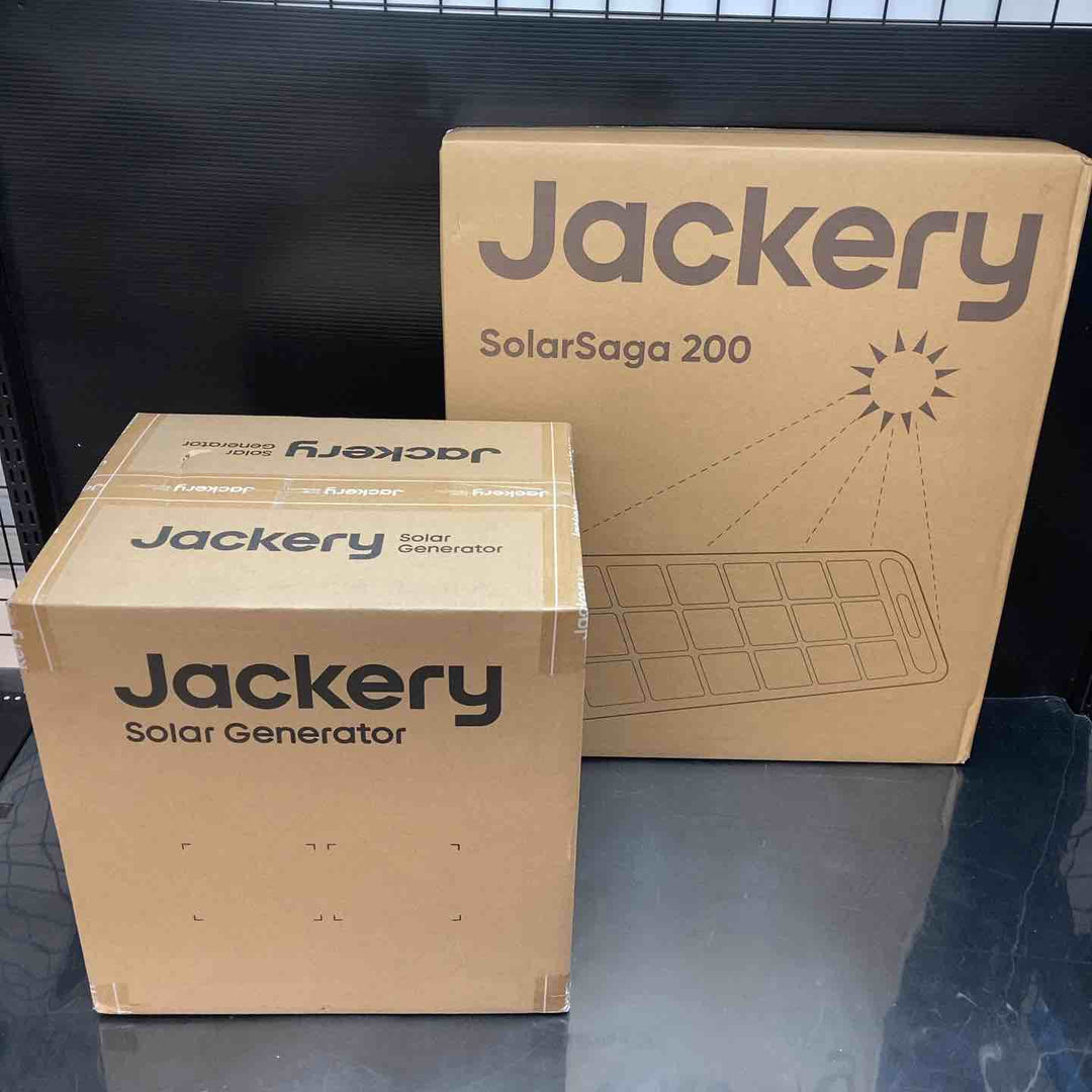 【未使用品】ジャクリ(Jackery) Solar Generator 2000 New ポータブル電源セット JE-2000D+ソーラーパネル200W JS-200D【川越店】