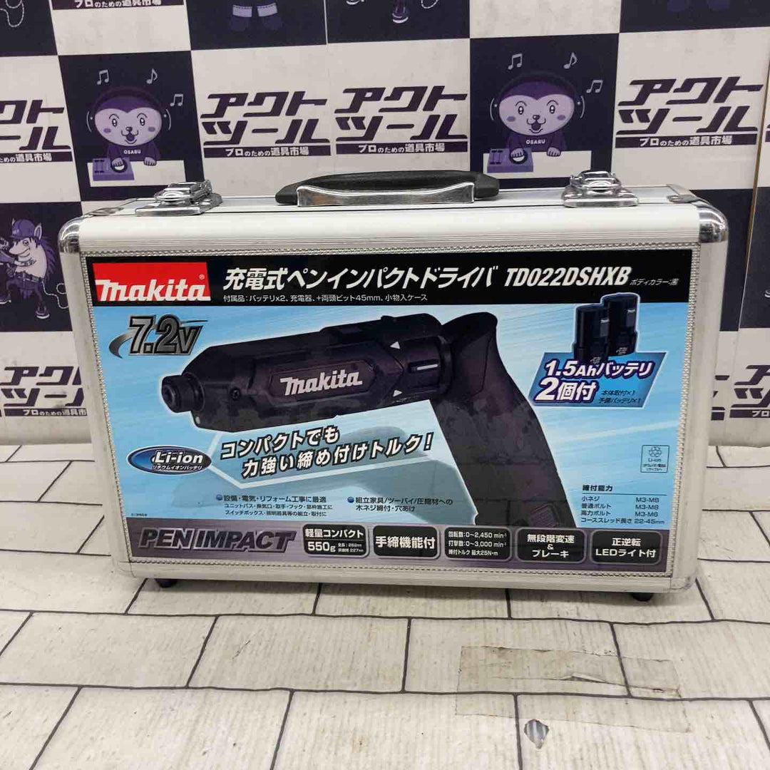 ★マキタ(makita) コードレスペンインパクトドライバー TD022DSHXB【所沢店】