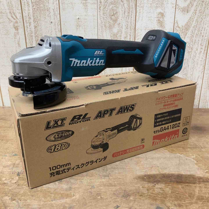 ★マキタ(makita) 100mmコードレスディスクグラインダ GA412DZ【柏店】