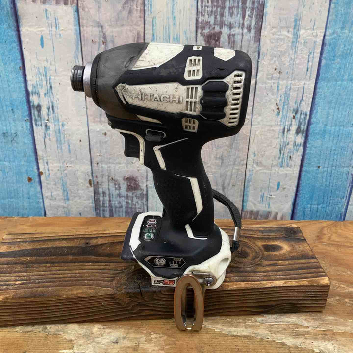 【中古品】★ハイコーキ(HIKOKI ※旧:日立工機) コードレスインパクトドライバー WH18DDL2(NN)(S) 18V 本体のみ 白色 ホワイト【柏店】
