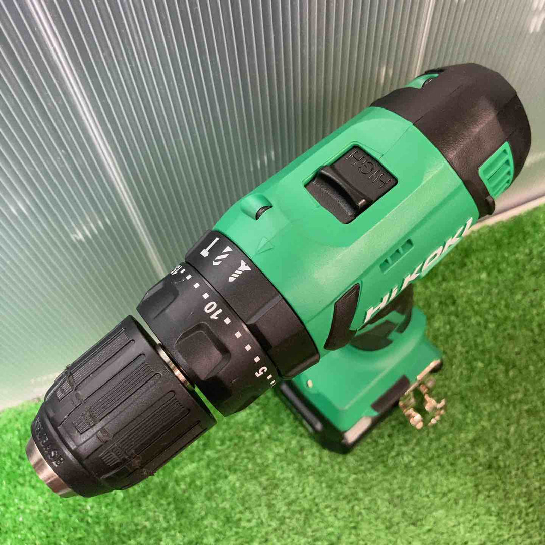 【中古品】◇ハイコーキ(HIKOKI ※旧:日立工機) コードレス振動ドリルドライバー DV12DA(2BS)バッテリー2個、充電器付き【岩槻店】