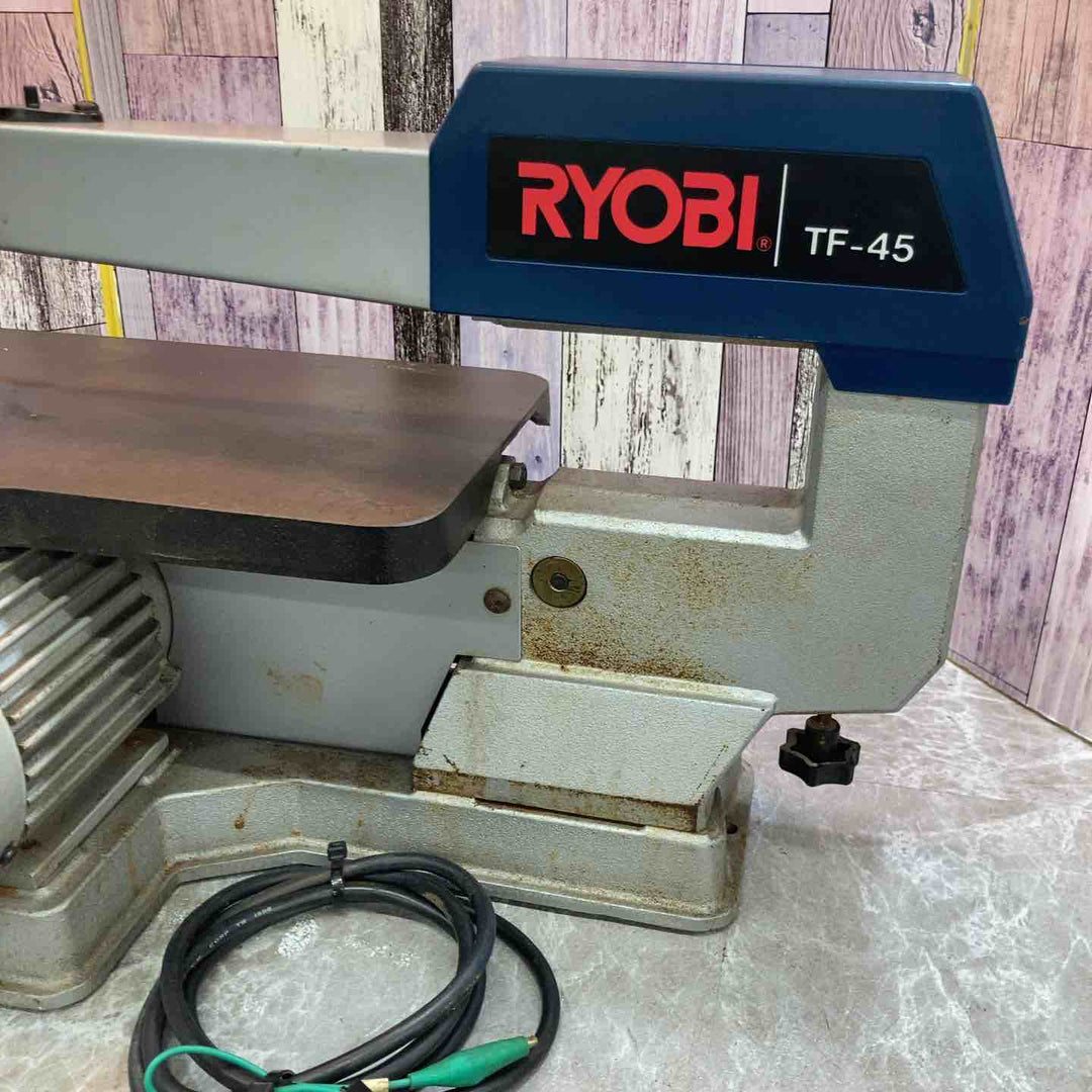 【中古品】【店頭受取り限定】リョービ RYOBI 糸ノコ盤 TF-45【八潮店】