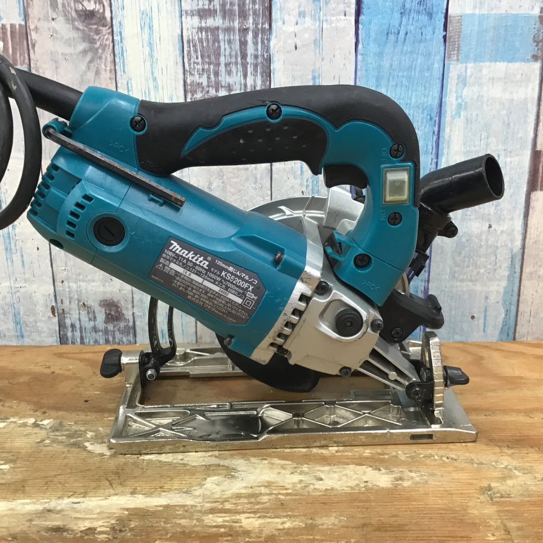 ★マキタ(makita) 125mm防じん丸のこ KS5200FX【柏店】