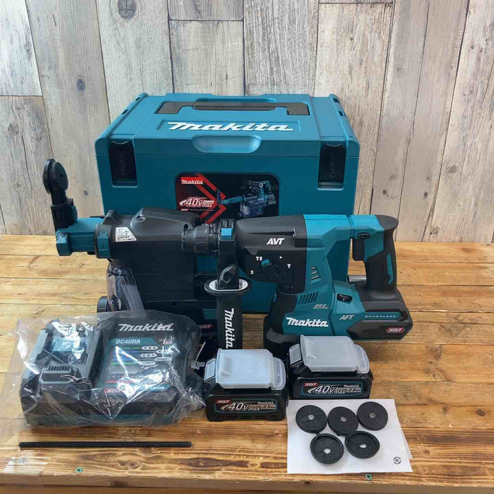 【未使用店頭展示品】 マキタ(makita) コードレスまとめ インパクトレンチ ハンマードリル TW300DRGX HR001GRDXV 18V 40V フルセット品 【東大和店】