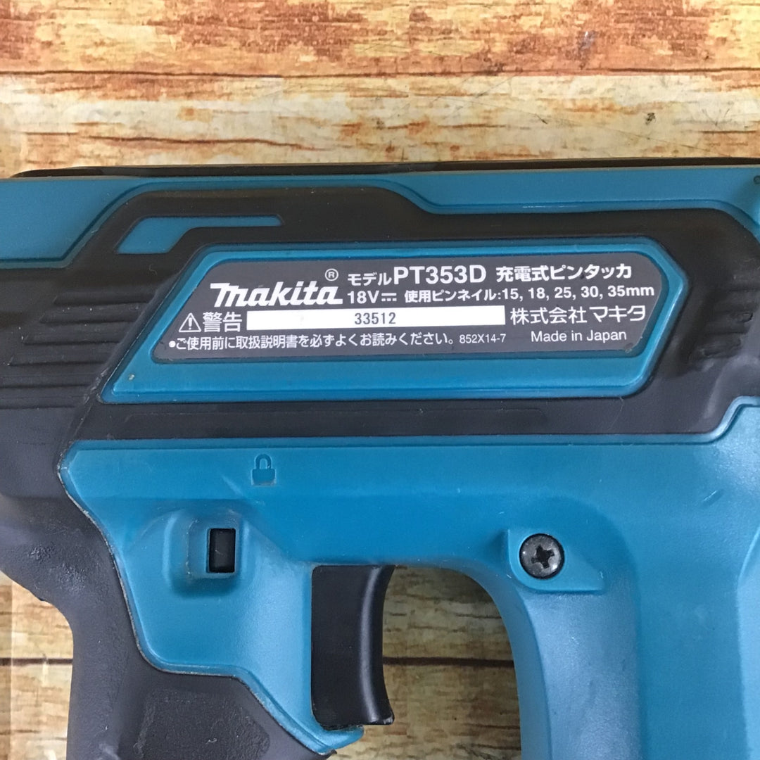 ★マキタ(makita) コードレスピンネイラ PT353DZ【川崎店】