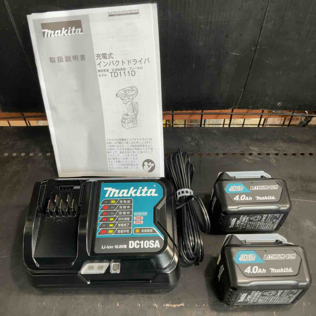 ★マキタ(makita) コードレスインパクトドライバー TD111DSMX【草加店】