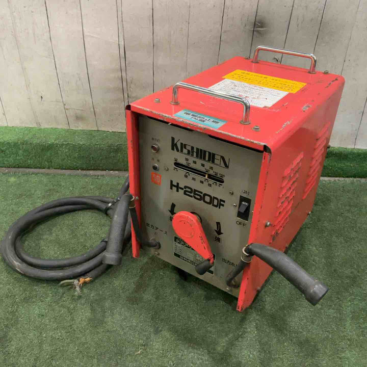 【店頭受取り限定】キシデン H-250DF 電気溶接機 保証無し【川口店】