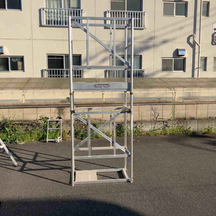 【中古品・店頭受取り限定】ハセガワ(長谷川工業) STV2.0-3 快適ステージ キャスター付き ローリングタワー 【桶川店】
