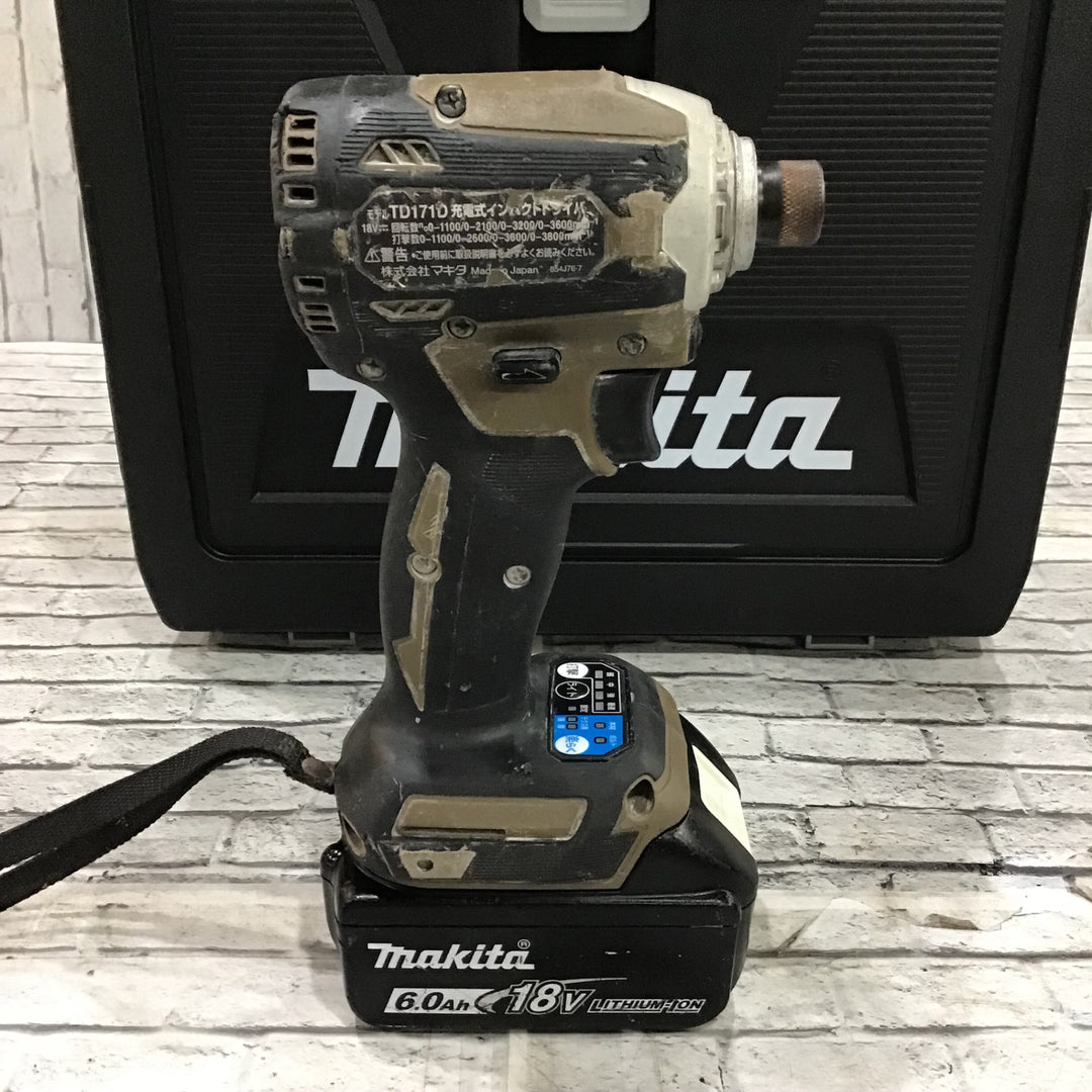 ★マキタ(makita) コードレスインパクトドライバー TD171DGXAB【川口店】