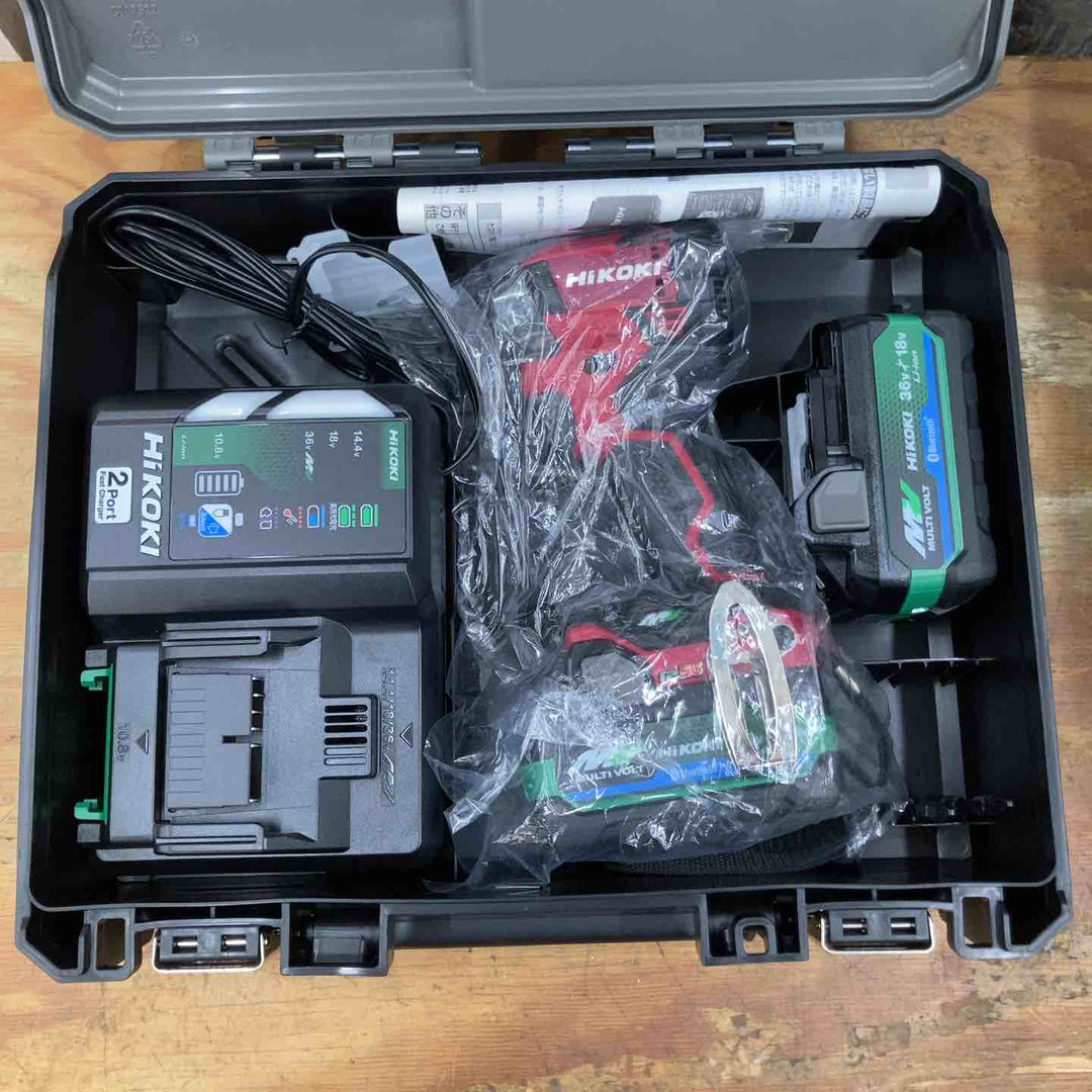 ★ハイコーキ(HIKOKI ※旧:日立工機) コードレスインパクトドライバ アグレッシブグリーン WH36DD(2XHLSZ)【柏店】