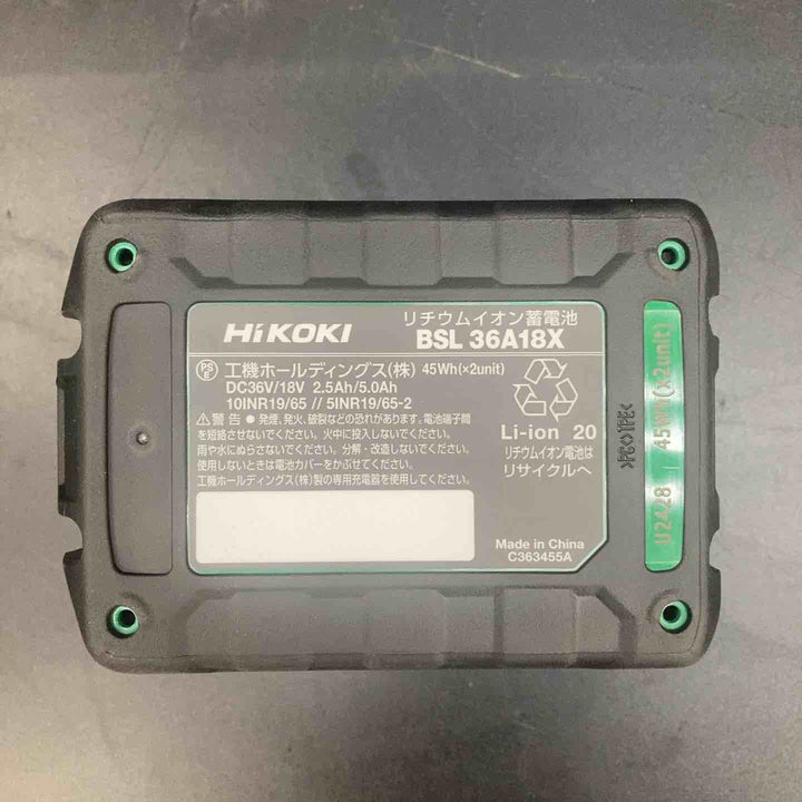 売り切り！【未使用品】ハイコーキ(HIKOKI ※旧:日立工機) コードレスベルトサンダー SB3608DA(XPZ) フルセット品【川越店】