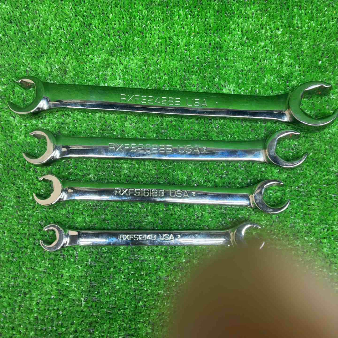 スナップオン フレアナットレンチ4点セット RXFS1214B/1618B/2022B/2428B【藤沢店】